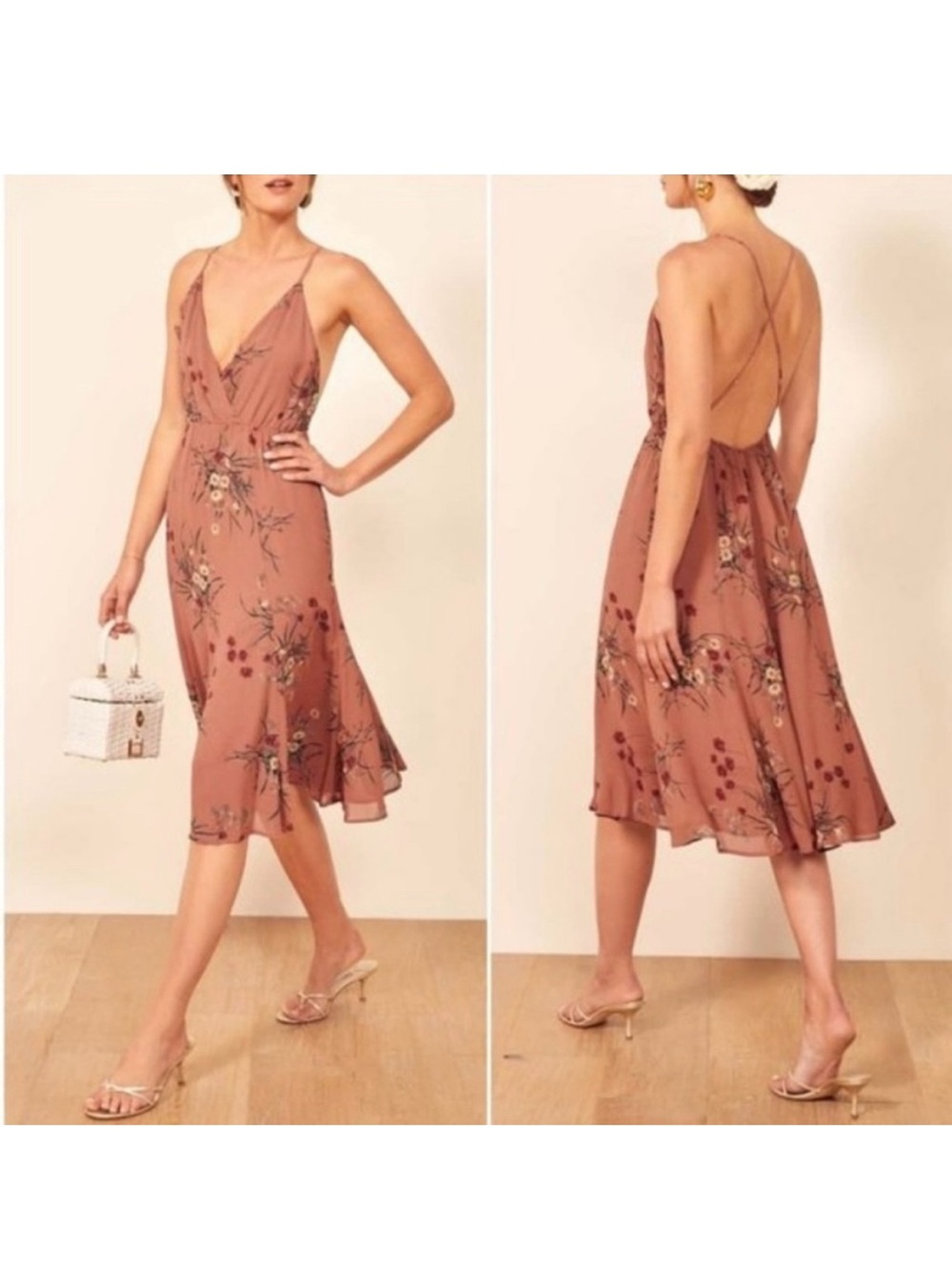 Reformation Uma midi dress